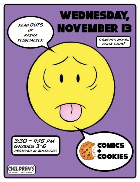 Image for event: Comics &amp; Cookies