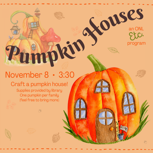 Image for event: Fall Pumpkin Houses