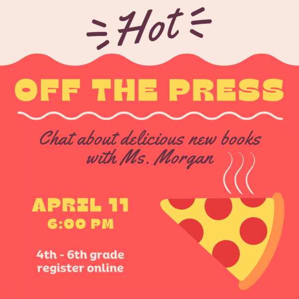 Image for event: Hot off the Press Book Group