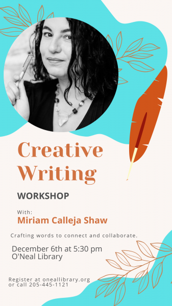 Image for event: Creative Writing Workshop