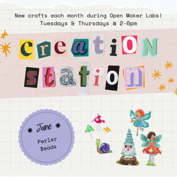 Image for event: Creation Station: Perler Beads