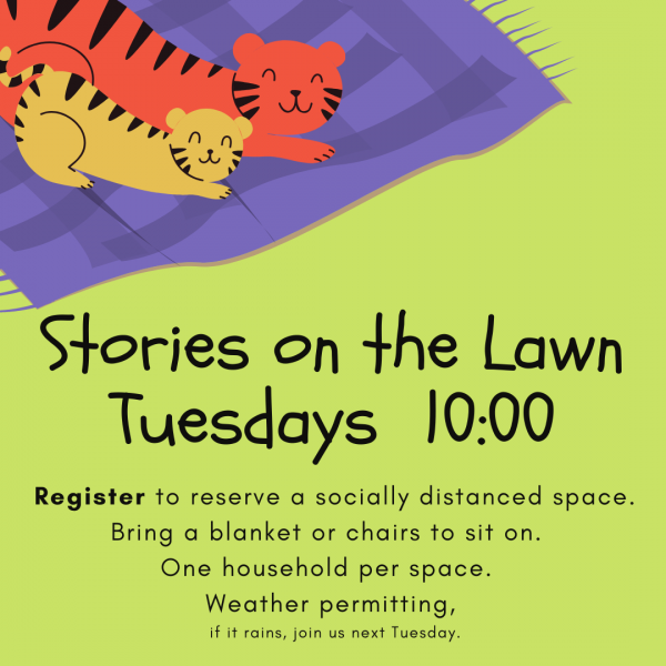 Image for event: Stories on the Lawn